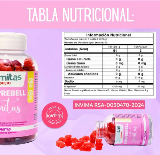 GOMAS SIEMPREBELL x 2 + COLAGENO 30 CAPS