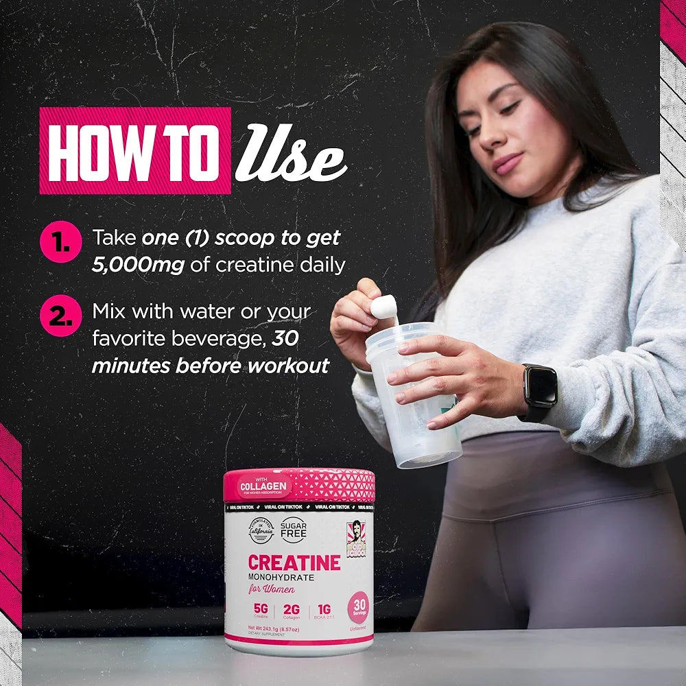 Creatina para mujeres