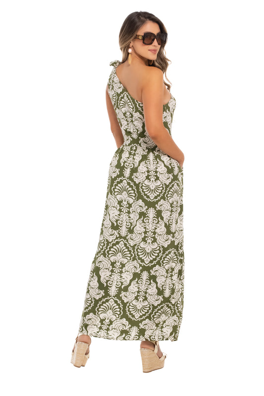 VESTIDO EN RAYON VISCOSA