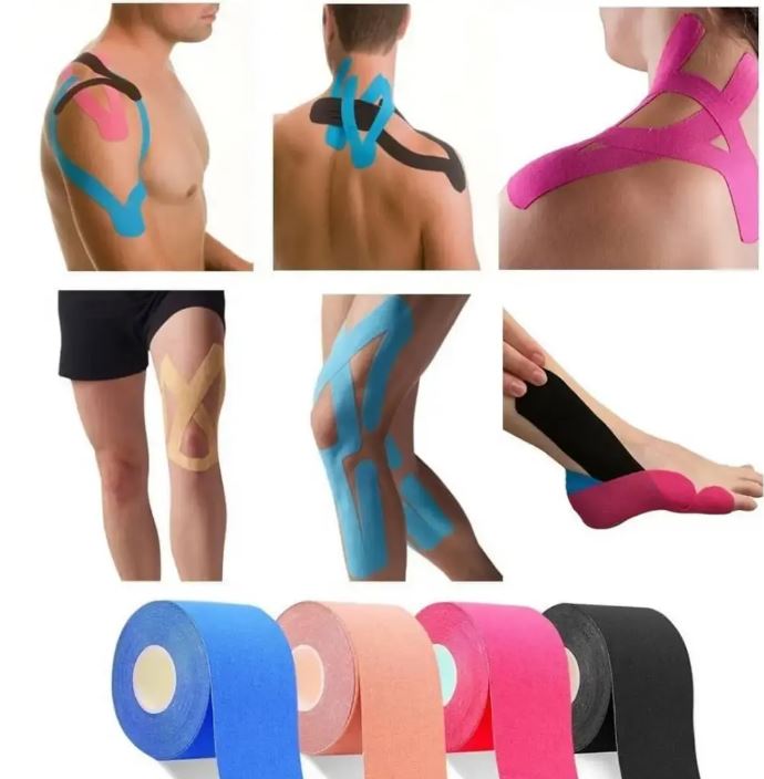 Cinta Rollo Kinesiologica Muscular Ejerc