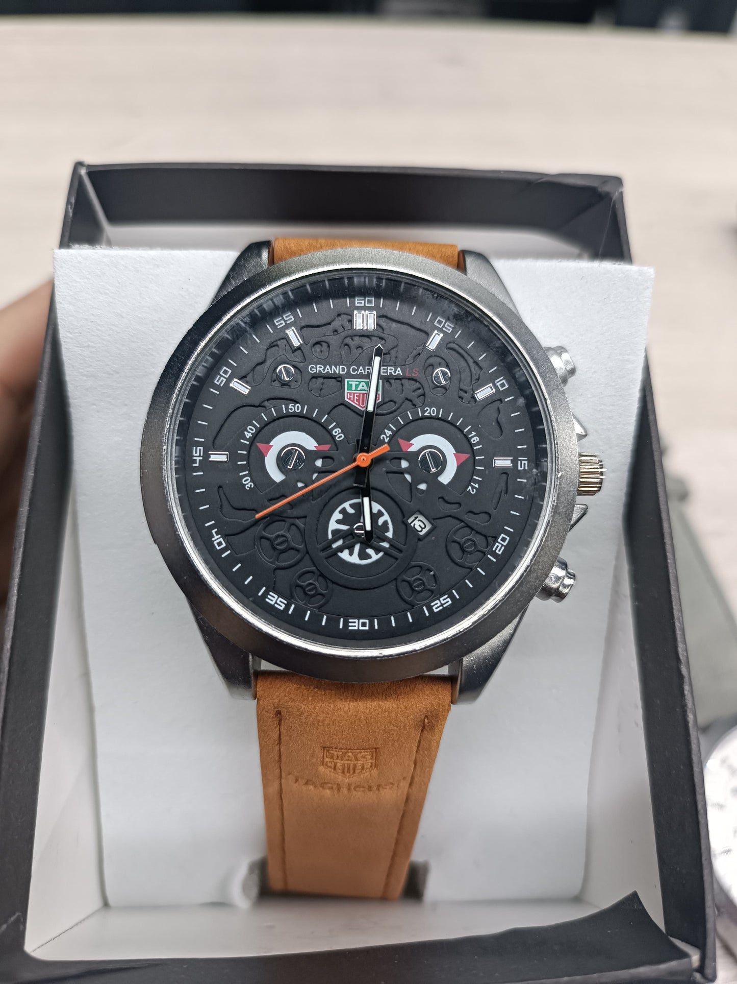 Gray helmet for bikers